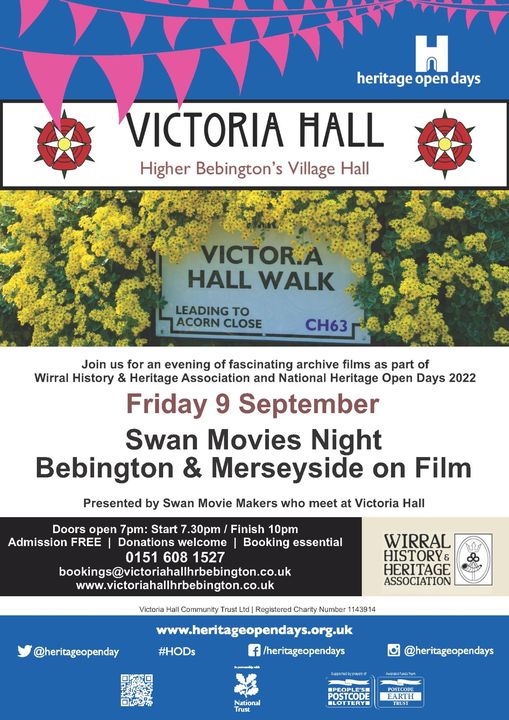 A special movie night featuring Bebington an Merseyside.